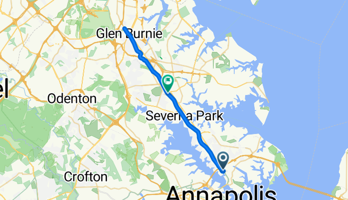 Governor Ritchie Hwy, Annapolis to Baltimore and Annapolis Trail, Severna Park