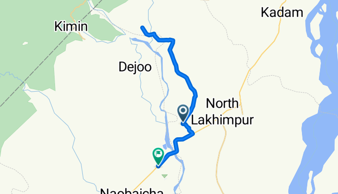 North Lakhimpur Bypass Road, Nalkata to 52VW+QG3, Sonari