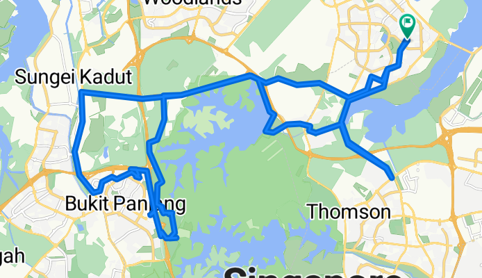 Yishun Ring Road 354, Singapore to Yishun Ring Road 357, Singapore
