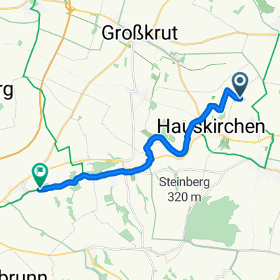Route nach Augasse 34, Wilfersdorf