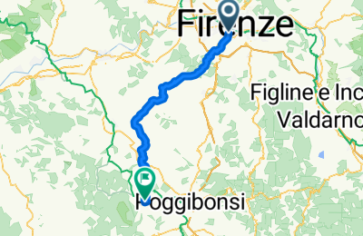 Route in der Bikemap App öffnen