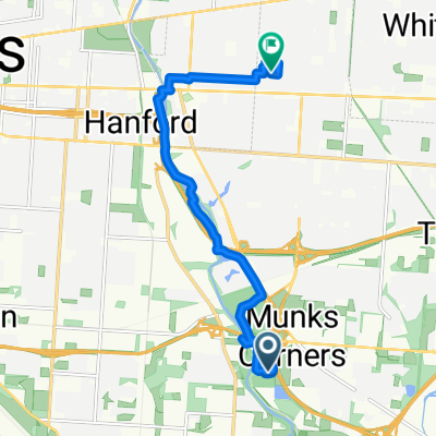 Route to 2912 Bexley Park Rd, Columbus