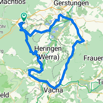 Heringen Philippsthal Berka von und nach Hönebach