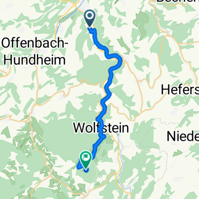 Route von Mühlacker 15, Lohnweiler