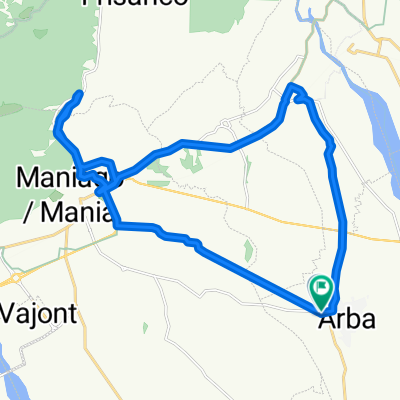 Da Via Roma 60, Arba a Via Roma 39, Arba