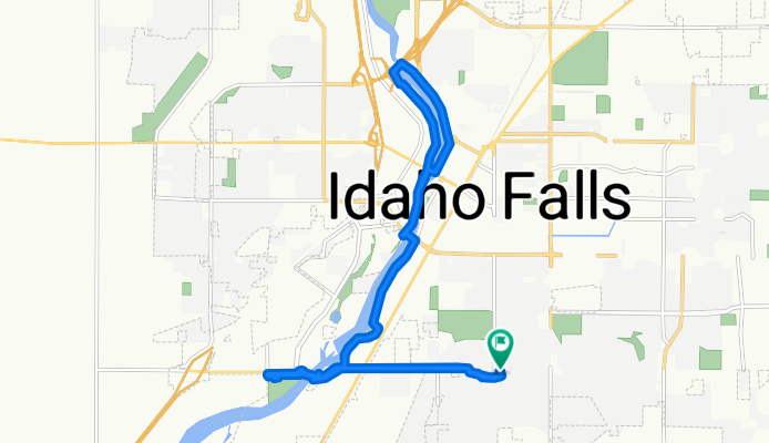 Stone Run Lane 159, Idaho Falls to Stone Run Lane 159, Idaho Falls