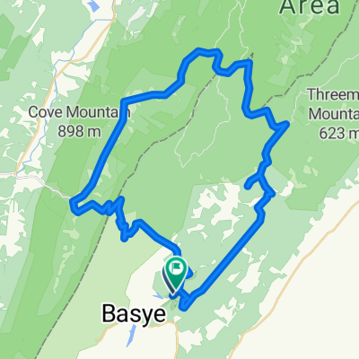 34 mile Gravel Grinder Basye Resort