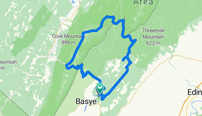 34 mile Gravel Grinder Basye Resort