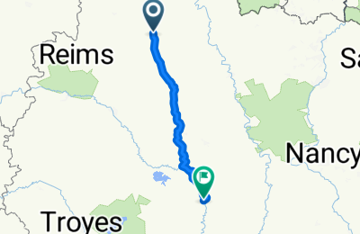 Route in der Bikemap App öffnen