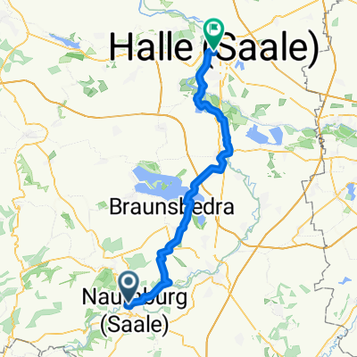 Naumburg - Goseck - Halle (Saale)