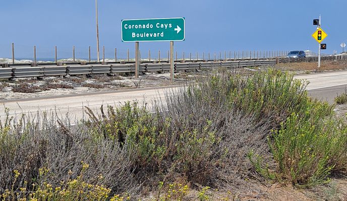 Photo 2 of the Bikemap route "De Bahama Bend 16, Coronado a calle dorado 5215, San Diego"