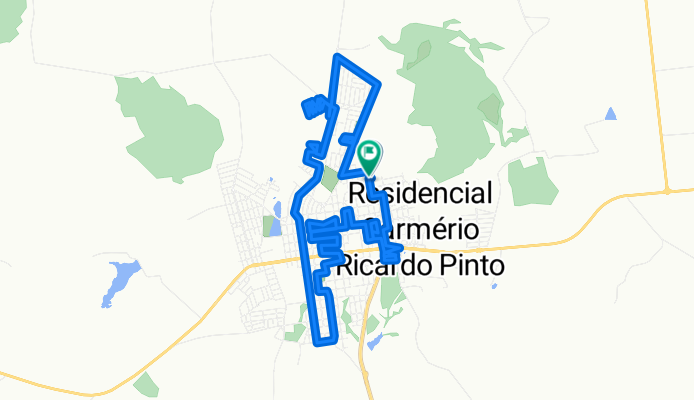 De Rua Pontalina cinco a Rua Pontalina cinco