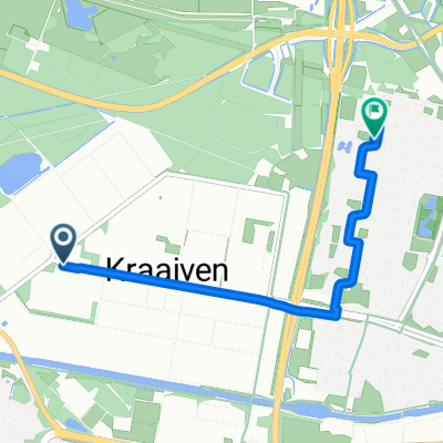 Zevenheuvelenweg 60, Tilburg to Perosistraat 127, Tilburg