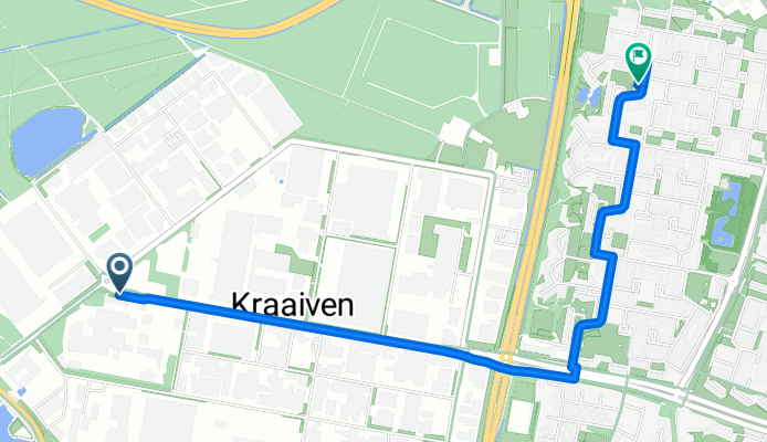 Zevenheuvelenweg 60, Tilburg to Perosistraat 127, Tilburg