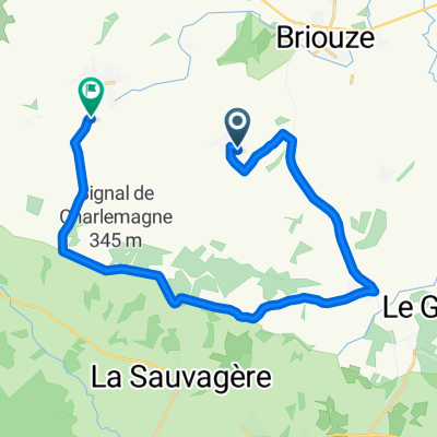 De Les Acacias, Le Ménil-de-Briouze à La Bruyère 371, Bellou-en-Houlme