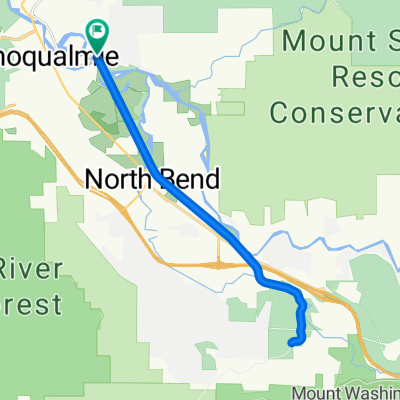 Snoqualmie Valley Trail, Snoqualmie to Snoqualmie Valley Trail, Snoqualmie