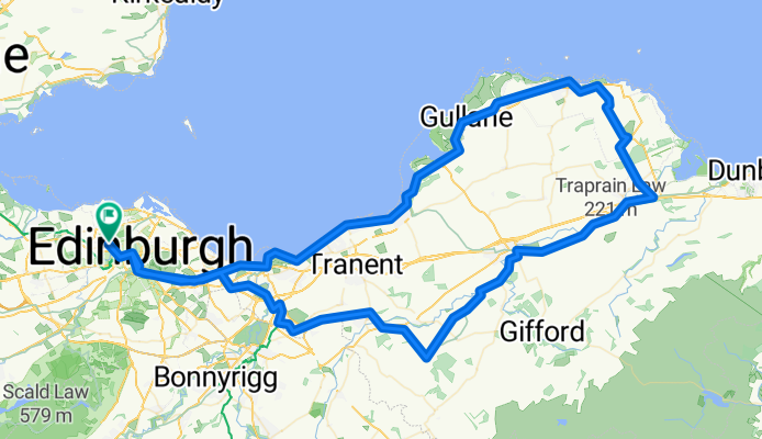 North Berwick Haddington loop
