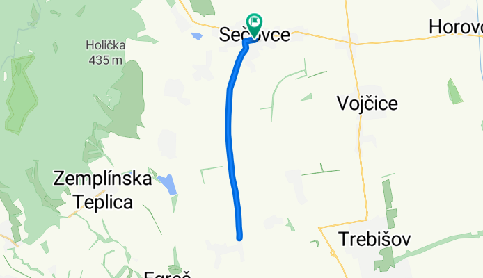 Slovenského národného povstania 807/9, Sečovce do Slovenského národného povstania 822/43, Sečovce