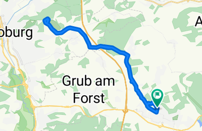 Route in der Bikemap App öffnen