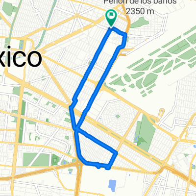 De Calle Norte 172 398–402, Ciudad de México a Calle Norte 172 398–402, Ciudad de México
