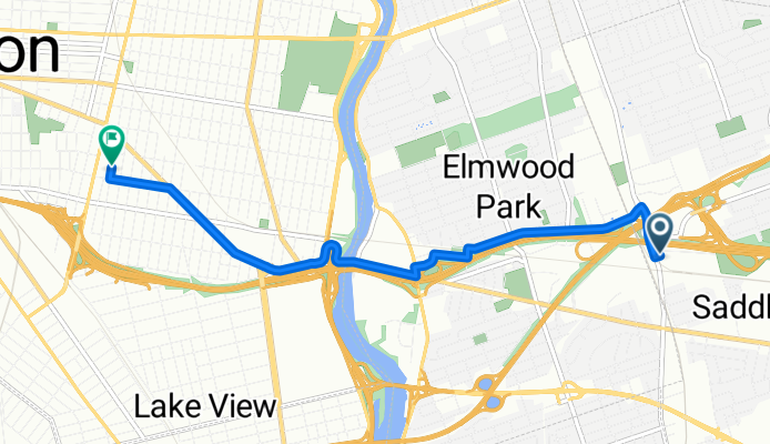 150 N Midland Ave, Saddle Brook to 270 E 21st St, Paterson