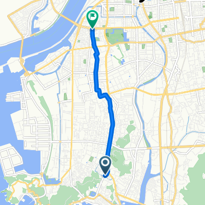 １丁目 ２, 和歌山市 to 南ノ丁, 和歌山市