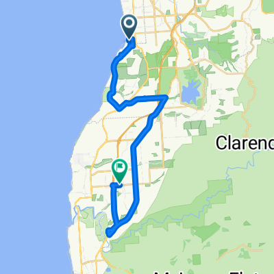 veloway - not exact route - can't map paths