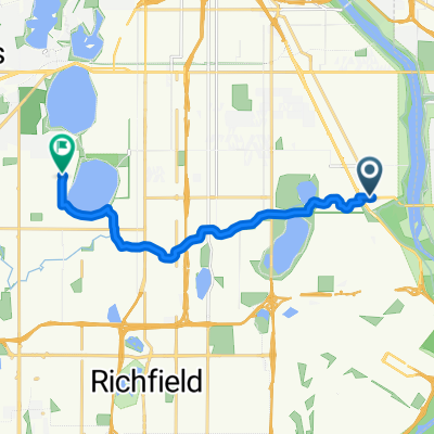 3939 E 46th St, Minneapolis to 2810 W 43rd St, Minneapolis