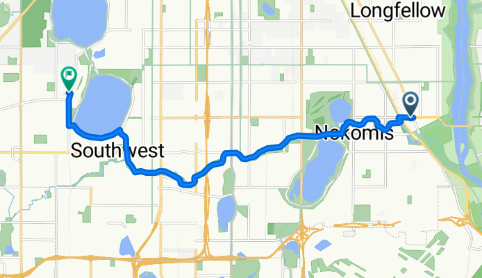 3939 E 46th St, Minneapolis to 2810 W 43rd St, Minneapolis