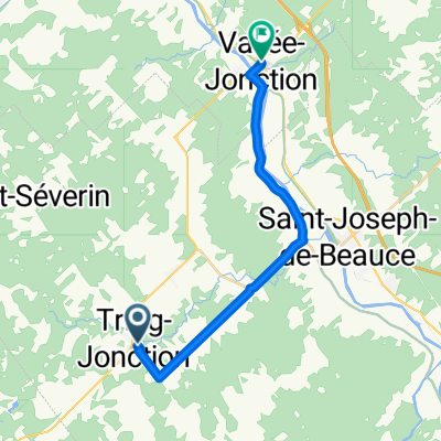 De Avenue Dodier 325, Tring-Jonction à Rue Cloutier 205, Vallée-Jonction