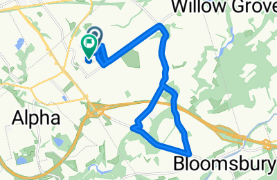 Route in der Bikemap App öffnen