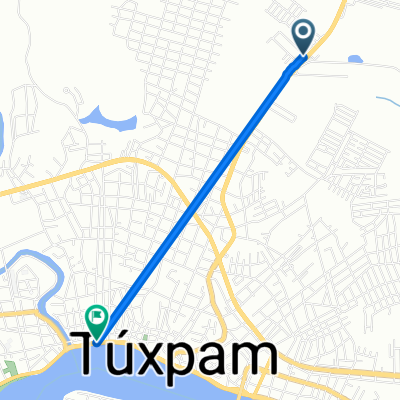 De A Tamiahua 20, Túxpam de Rodríguez Cano a Carretera Federal 180 57, Túxpam de Rodríguez Cano