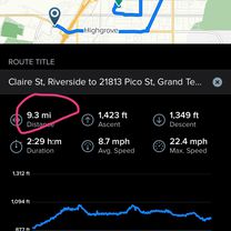 Claire St, Riverside to 21813 Pico St, Grand Terrace