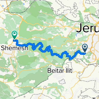 שביל קקל מי-ם לים