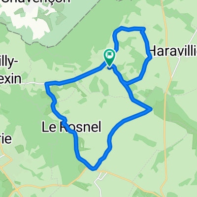 De 7 Rue de la Chapelle, Haravilliers à 7 Rue de la Chapelle, Haravilliers