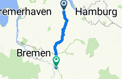 Route in der Bikemap App öffnen