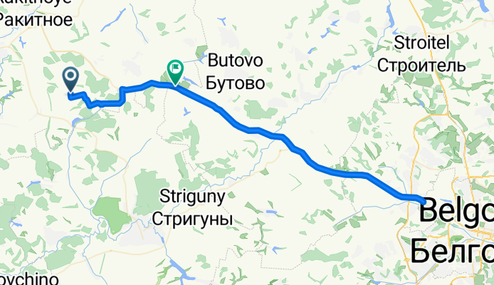 Recovered Route