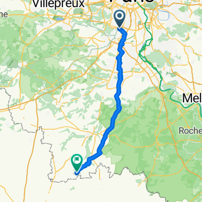 De Rue de Châtenay 68, Antony à Chemin des Larris 5928B, Méréville