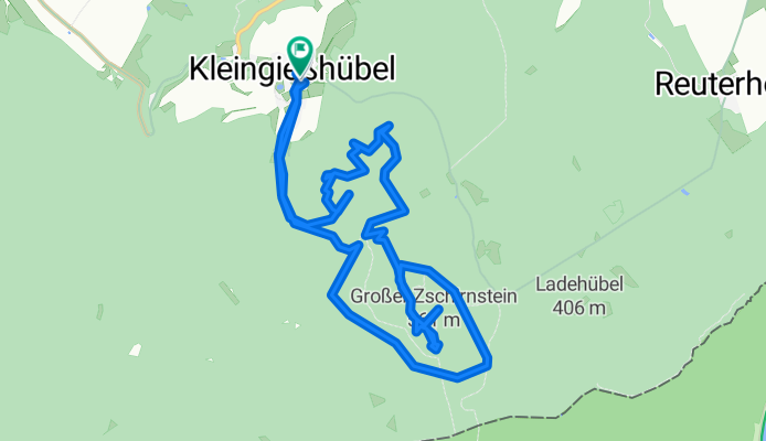 Zschirnsteine mit Kreusels Eiche