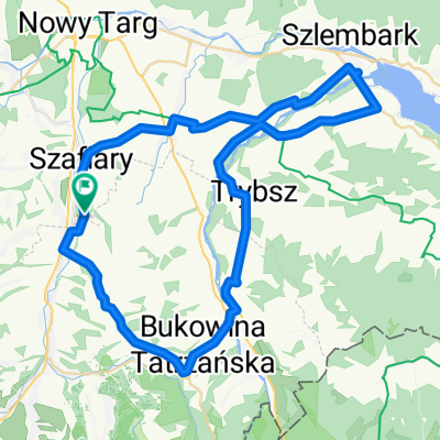 Dom Szaflary - Przy ścieżce rowerowej do okoła jeziora - Dom Szaflary