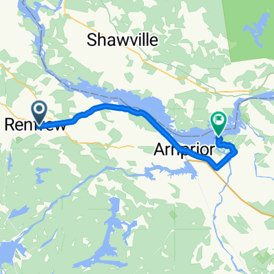 Hall Avenue 240, Renfrew to Lighthouse Lane 145, Arnprior