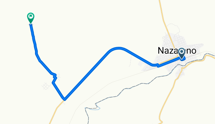 De SIN NOMBRE Número 52 330, Nazareno a Unnamed Road