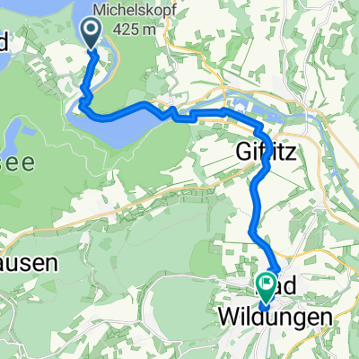 Südstraße 8, Edertal nach Poststraße 6, Bad Wildungen