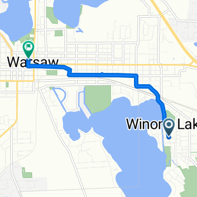 WINONA LAKE TO THE LIBRARY