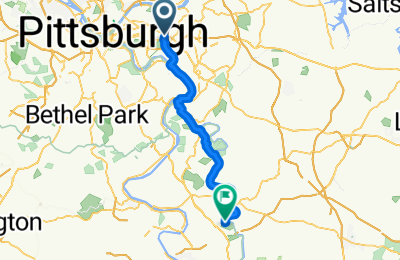 Route in der Bikemap App öffnen