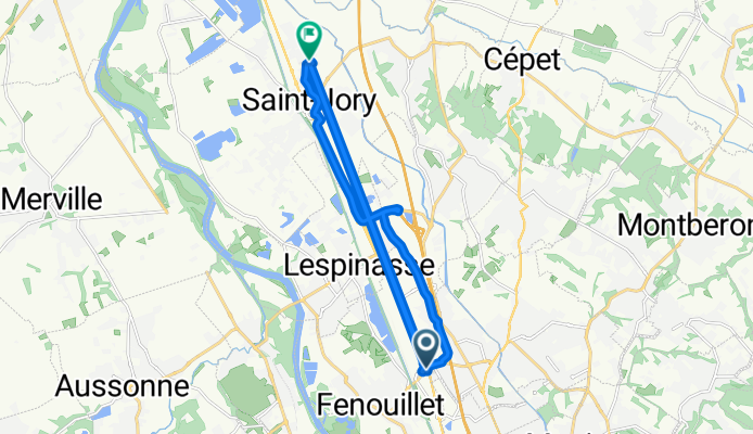 De Fenouillet à Rue du Colibri 34, Saint-Jory