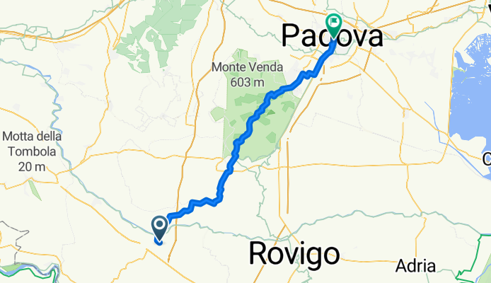 Badia-Padwa 60 km górki