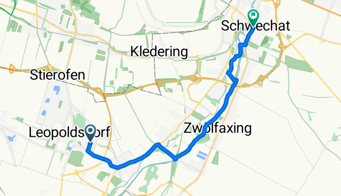 Laimerstraße 2–2/9, Leopoldsdorf nach Hauptplatz 7a, Schwechat