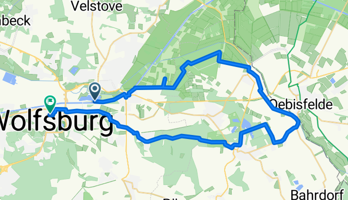 Benzstraße 15, Wolfsburg to Kleiststraße 12, Wolfsburg