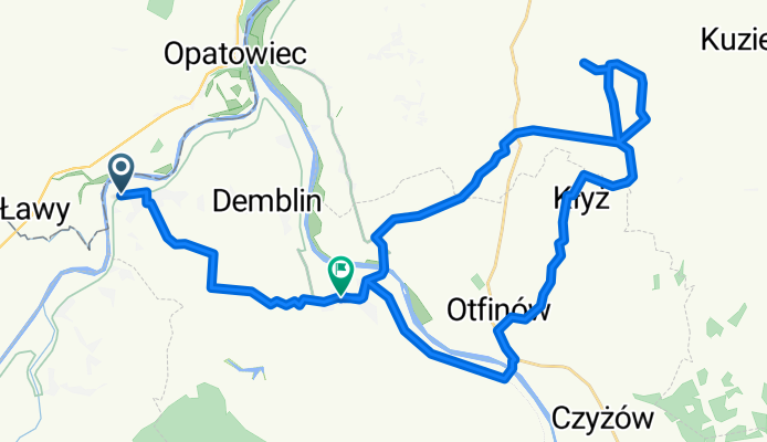 Gmina Opatowiec Cycling